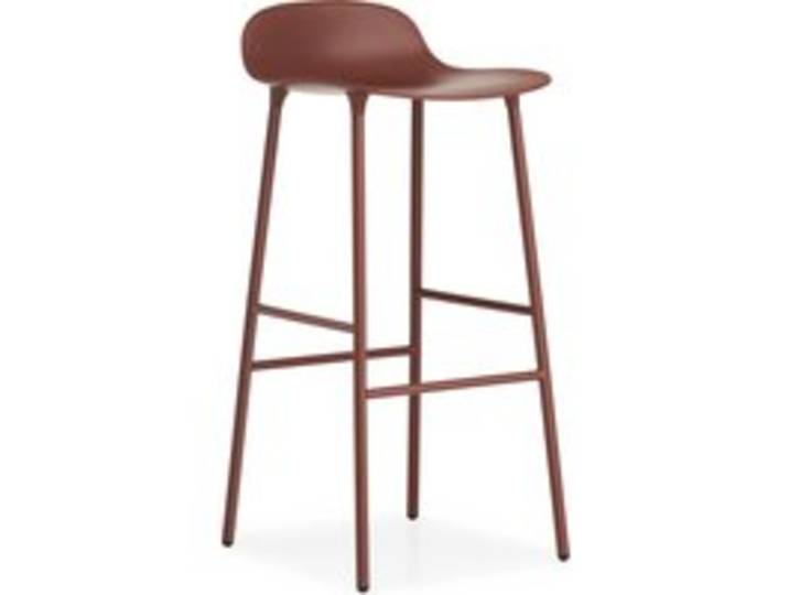 Normann Copenhagen - Form Barstuhl mit Metallgestell