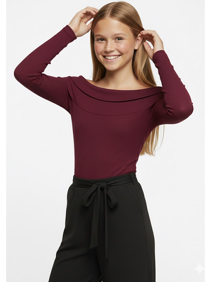 Blue Effect Bluse in Rot - 140