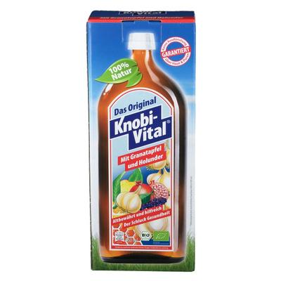 Knobivital mit Granatapfel und Holunder Bio 960 ml Flaschen