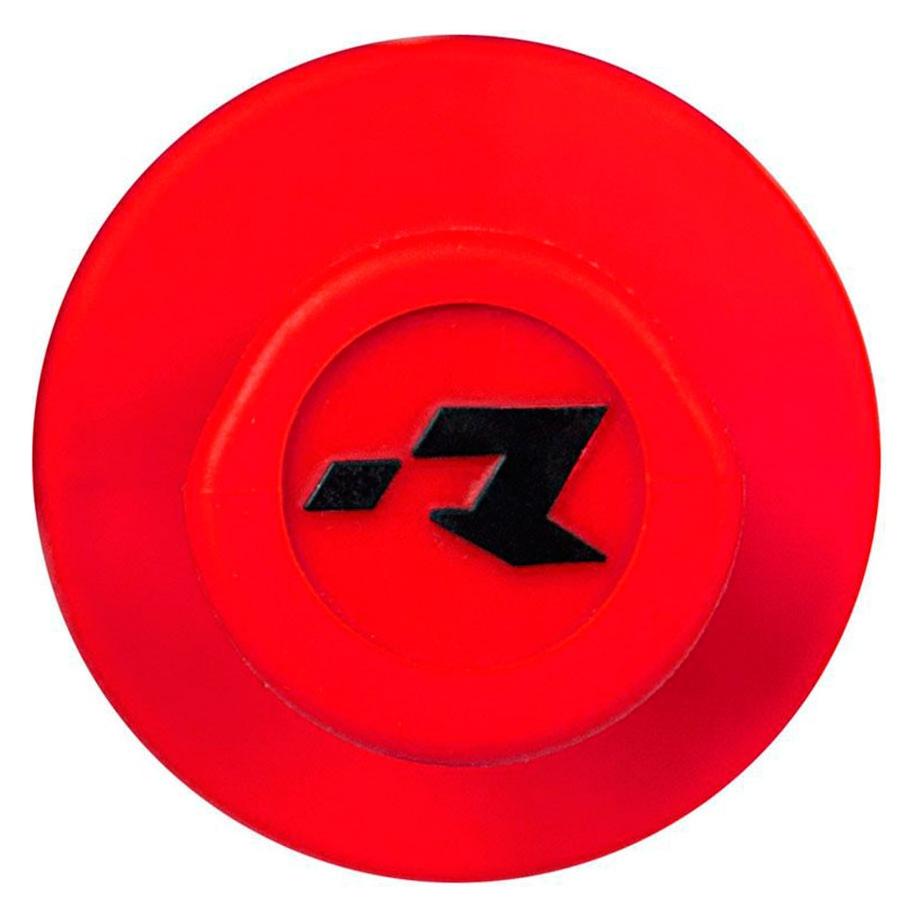 Racetech (RTECH) R20 Lock-On Griffe (22+25 mm) Neonrot (Halbwaffel) + 8 Rollenadapter (MPRRF000021)