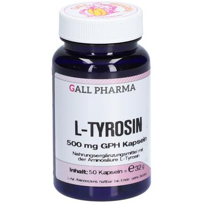 L-Tyrosin 500 mg GPH Kapseln 50 St