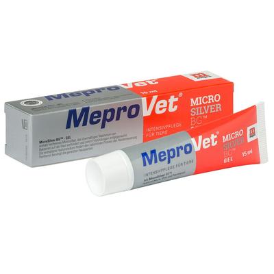 Mepro Vet Microsilver BG-Gel Wundpflege f.Tiere 1x15 ml Gel