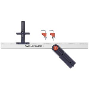 kwb Führungsschiene Line-Master Profiset, 784008, Länge 800mm, inkl. Schraubzwingen und Adapter