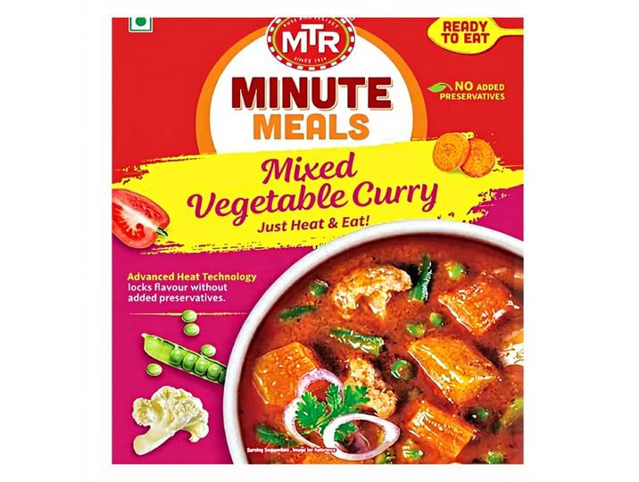 MTR Plat préparé Curry de légumes - 300 g