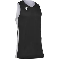 Macron, Herren, Sportshirt, propane (3XS), Weiss, Schwarz