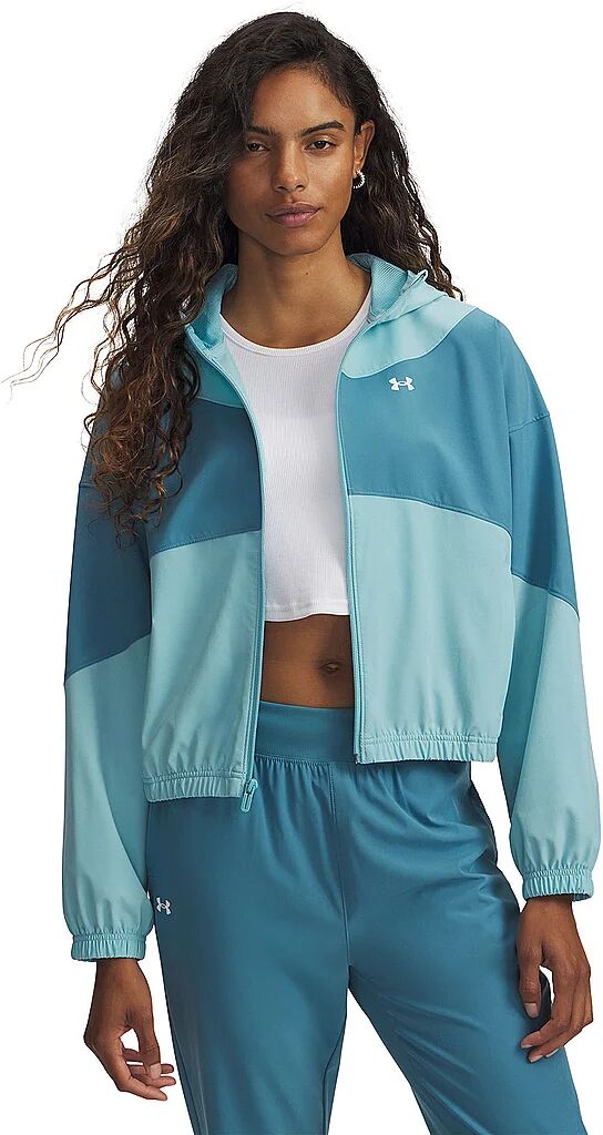UNDER ARMOUR Damen Jacke UA Rival Woven hellblau   S W