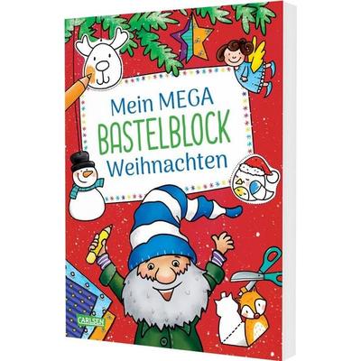 Mein MEGA Bastelblock: MEGA Bastelblock Weihnachten, Taschenbuch von , Carlsen, 978-3-551-19316-2