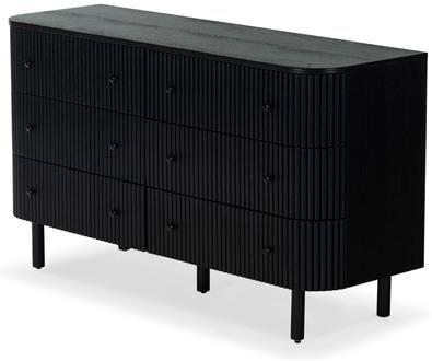 SAFAVIEH Couture Shelbie 56-Inch Reeded Resin Drawer Dresser, Modern