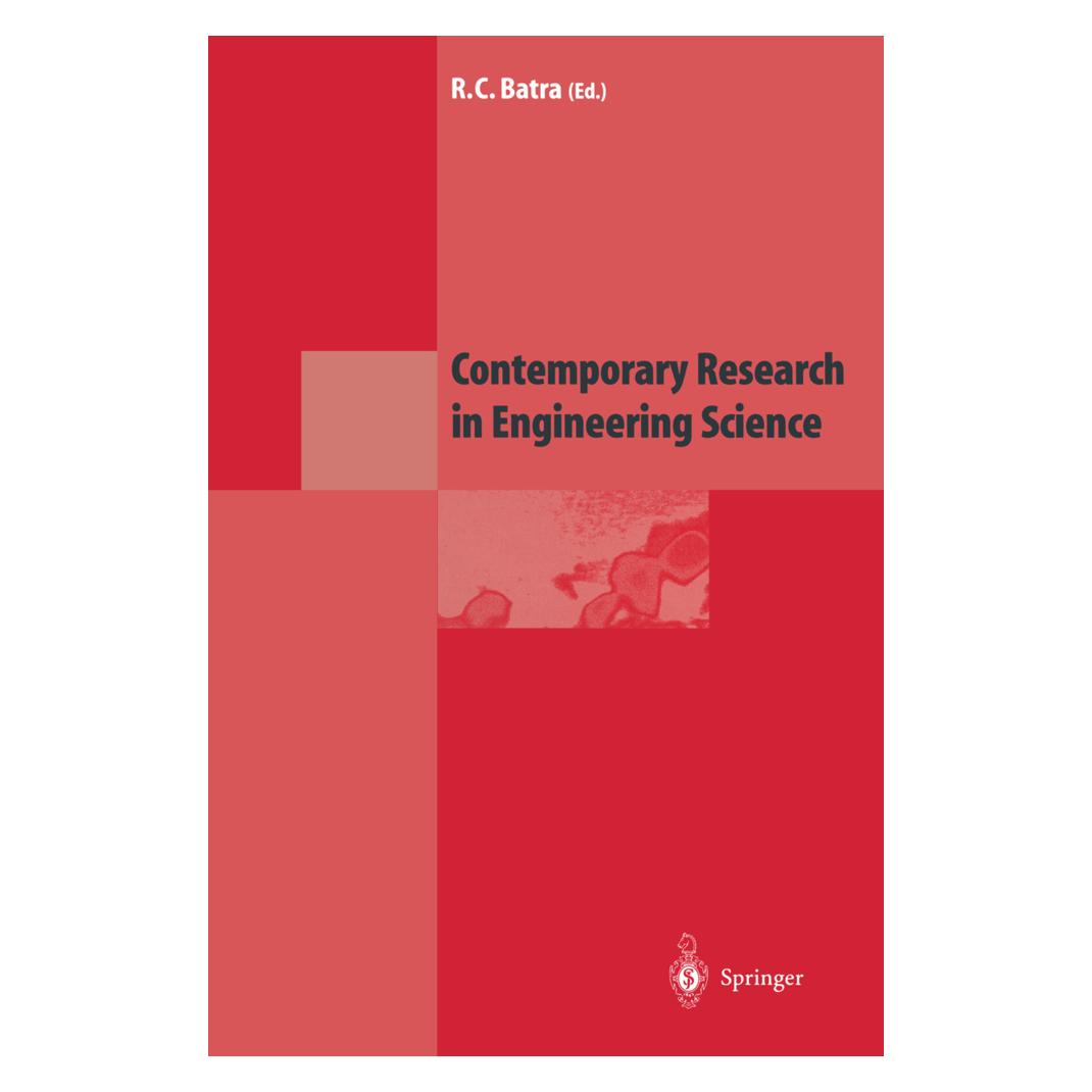 Springer Contemporary Research in Engineering Science (Englisch, Softcover, Romesh C. Batra) (55505798)