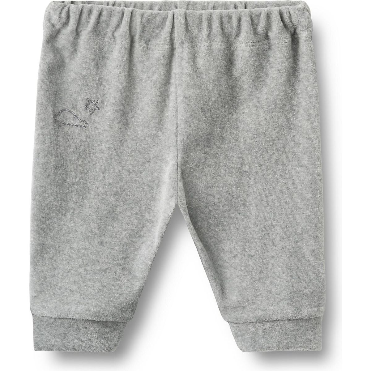 Wheat Soft Pants Shiloh Sky melange grey (0224) 80 6870-685-GOTS-0224-80/12m