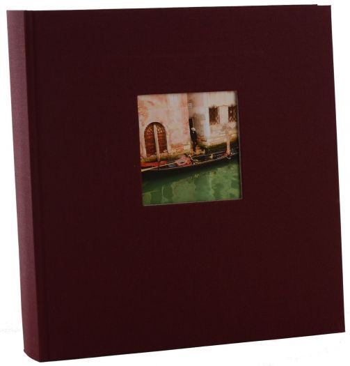Goldbuch 27 972 Album Bella Vista bordeaux schwarze Seiten
