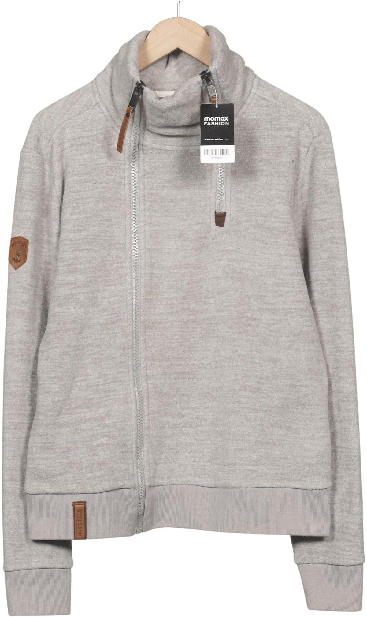 Naketano Herren Sweater, Grau, Gr. L, Synthetik - Second Hand