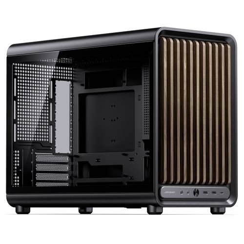 Jonsbo D33 Wood Micro-Tower PC-Gehäuse Schwarz, Holz