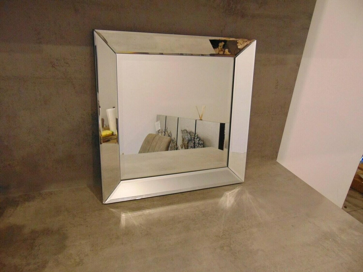 Spiegel in Erik Kuster stijl, 40 x 40 cm