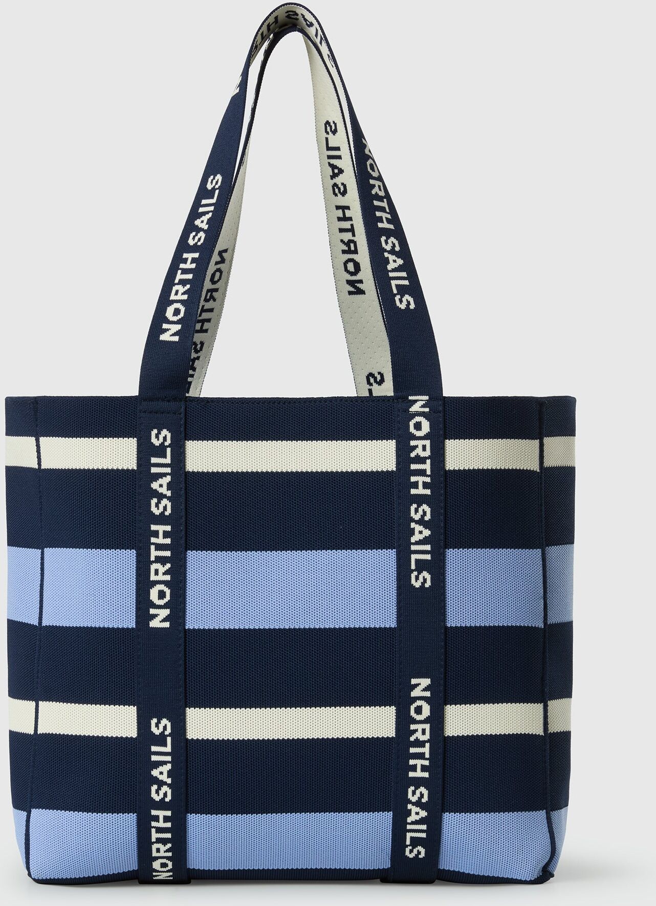 North Sails Gestreifte Tote Bag aus Strick Combo 2 031199 OS