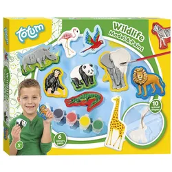 Totum Gipsguss und Malerei Wildlife