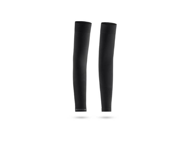 Beneunder manches de protection solaire haute élasticité été ES370 unisexe cyclisme sports de plein air trajet - noir crépusculaire - F (taille unique)