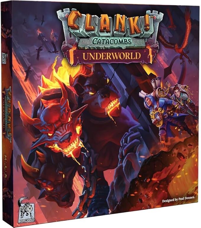 Clank! Catacombs: Underworld! - Expansion for Clank! Catacombs Board Game, Ages 10+, 1-4 Players, Direwolf