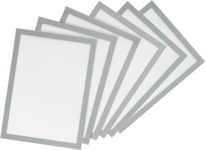 Durable Inforahmen Duraframe, DIN A3, silber, 6 Stück