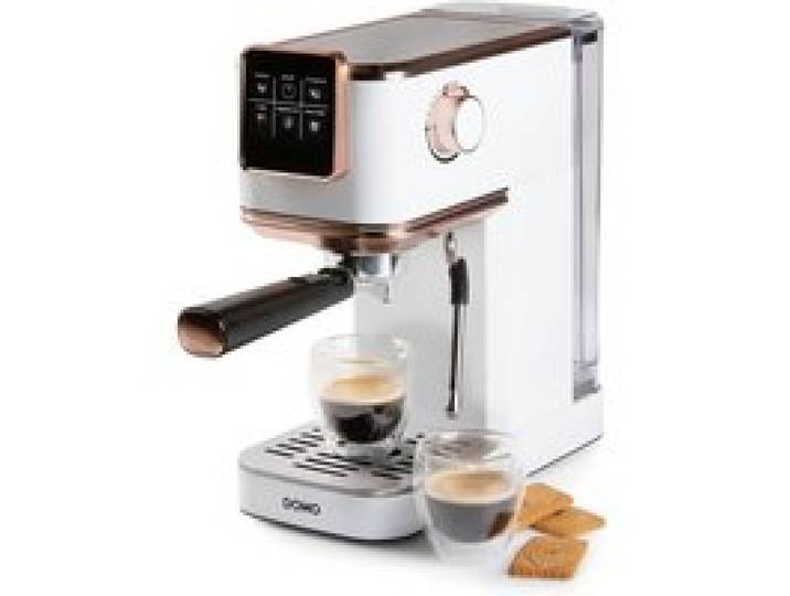 Machine à expresso 3 en 1 - DOMO - DO746K - 1350 W - 20 Bar - Blanc / Rose