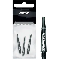 3er Pack GOAT Darts Griptech Shafts black 35 mm