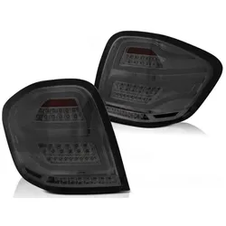 LED Lightbar Rückleuchten passend für Mercedes M-Klasse ML W164 Bj. 05-08 Smoke