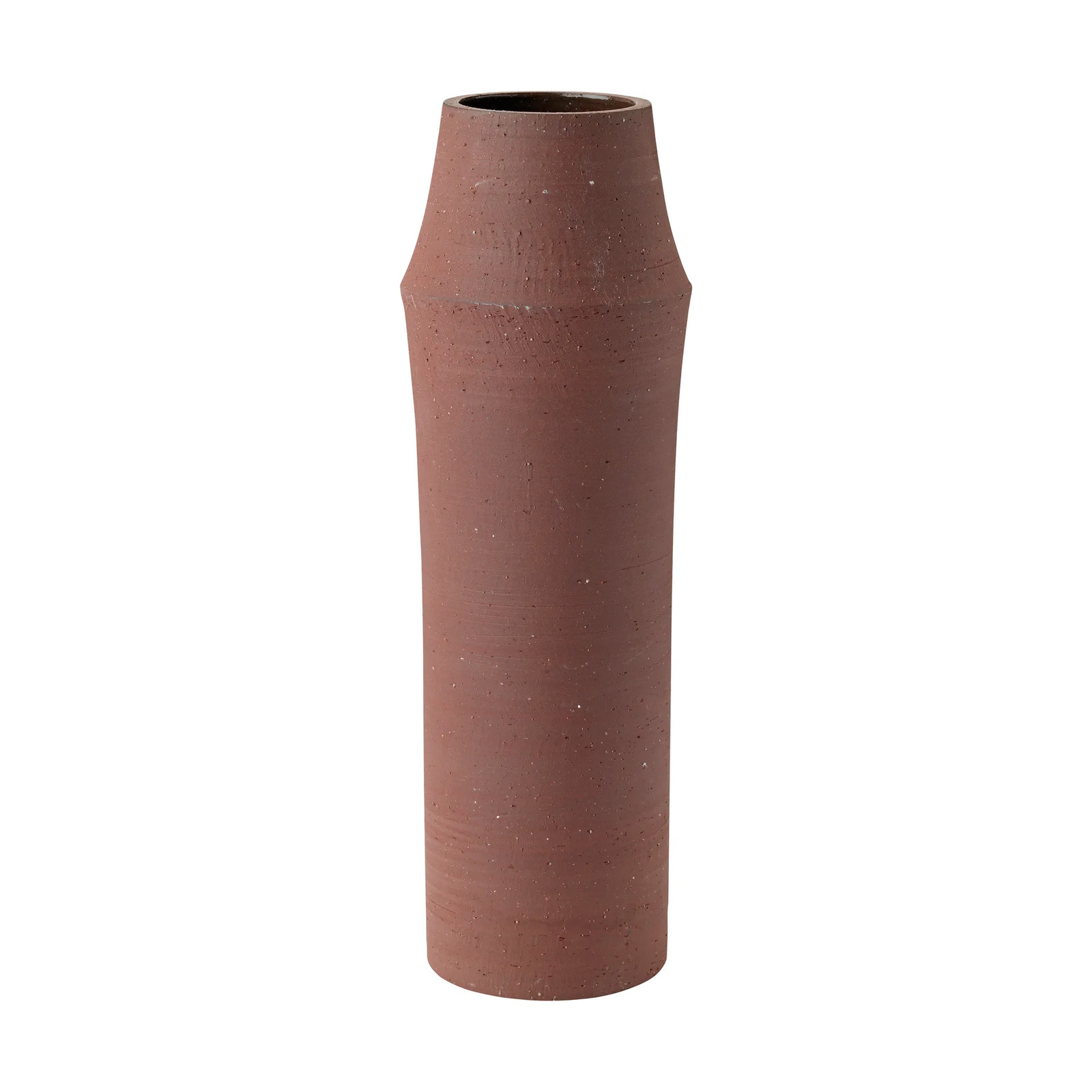 Knabstrup Keramik Clay vaas Terracotta Hoogte: 32 cm