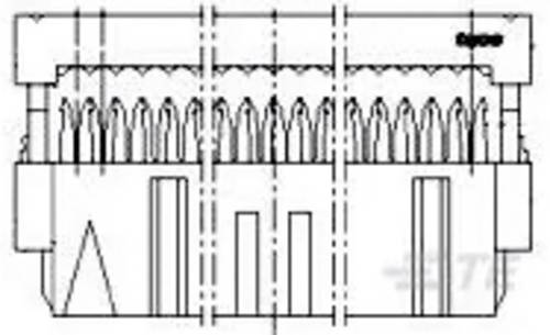 TE Connectivity Einbau-Buchsenleiste (Standard) 2-215915-0 Box