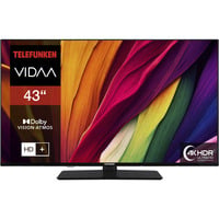 XU43VP750M, LED-Fernseher 108 cm (43 Zoll), schwarz, UltraHD/4K, Triple-Tuner, SmartTV, VIDAA-Betriebssystem