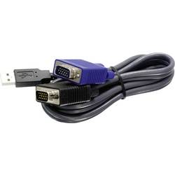 TrendNet KVM Adapter 4.5 m Schwarz TK-CU15