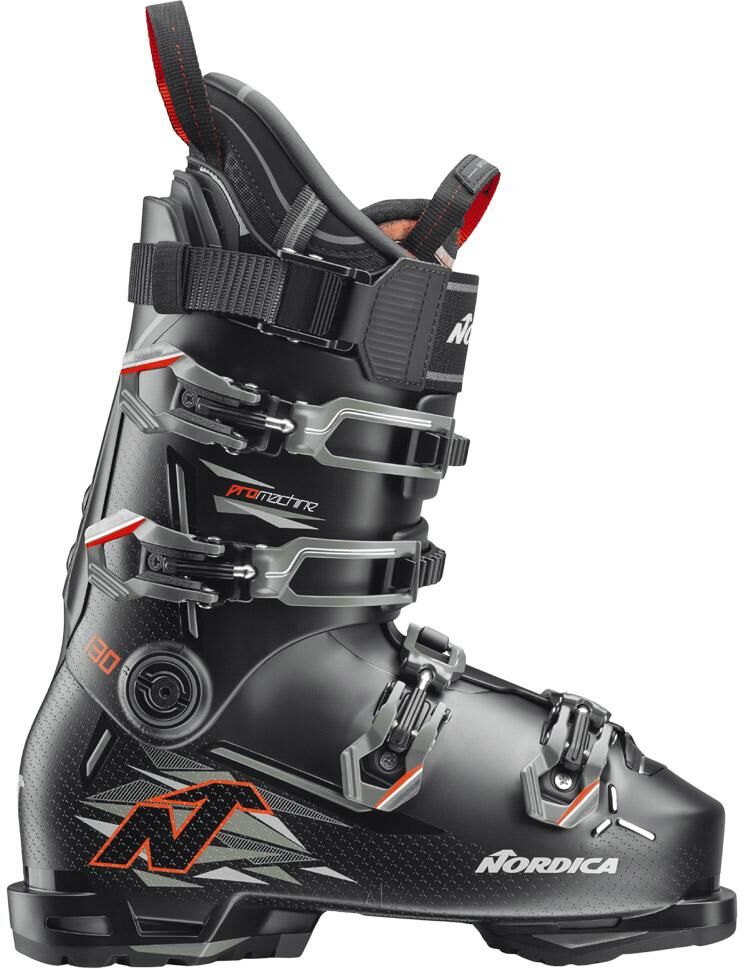 Nordica  - Pro Machine 3 130 Gw Black Grey Red - 27-27.5 - Chaussures de Ski
