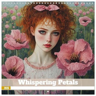 Sual´M, S: Whispering Petals (Wall Calendar 2026 12 × 12 Inc