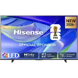 HISENSE QLED-Fernseher "85E7S", Energieeffizienz: E (A-G), schwarz, 85 ′′, Fernseher