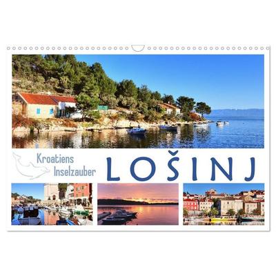 Kroatiens Inselzauber, Losinj (Wandkalender 2027 DIN A3 quer), CALVENDO Monatskalender