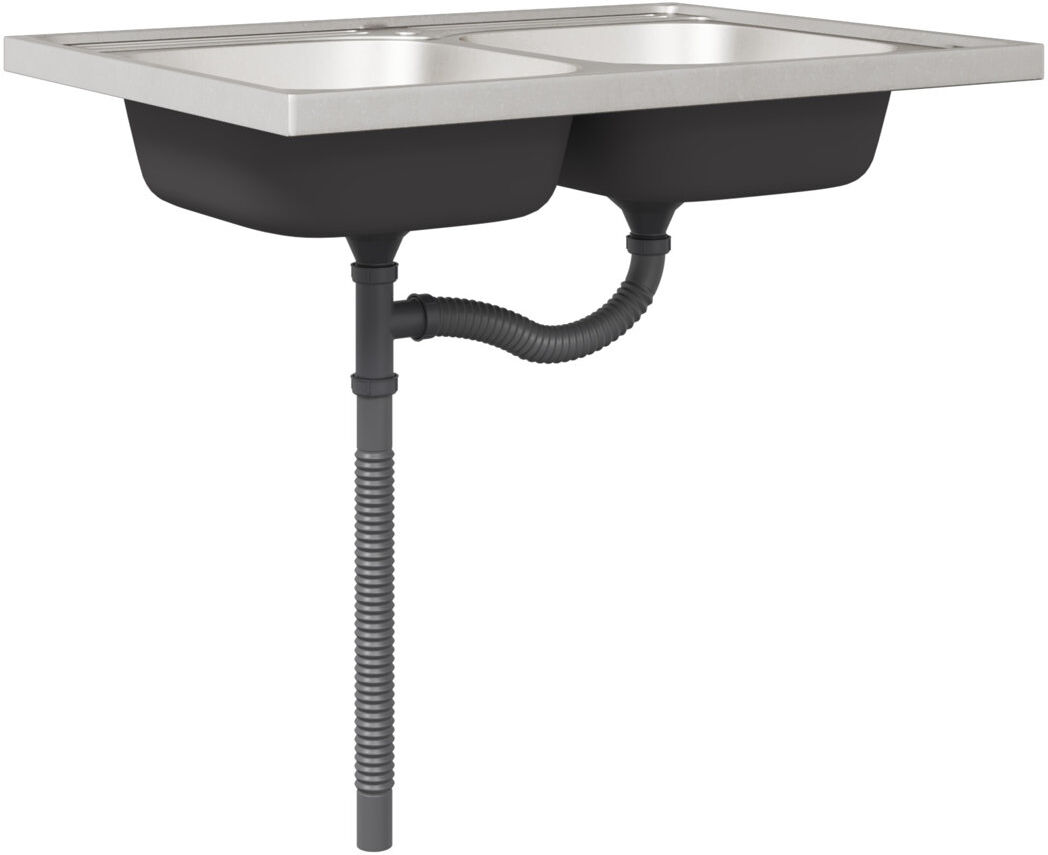 Latitude Run Kalmar Kitchen Cabinet Kalmar Sonoma Oak 80mm L