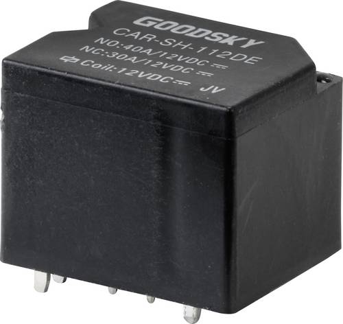 GoodSky CAR-SH-112DE Kfz-Relais 12 V/DC 40A 1 Wechsler Tray