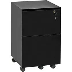 BÜROSCHRANK Schwarz Johnson