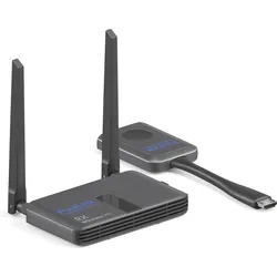 Purelink Wireless HD Extender Set Cinema Serie (30 m), Wireless Transmitter, Schwarz