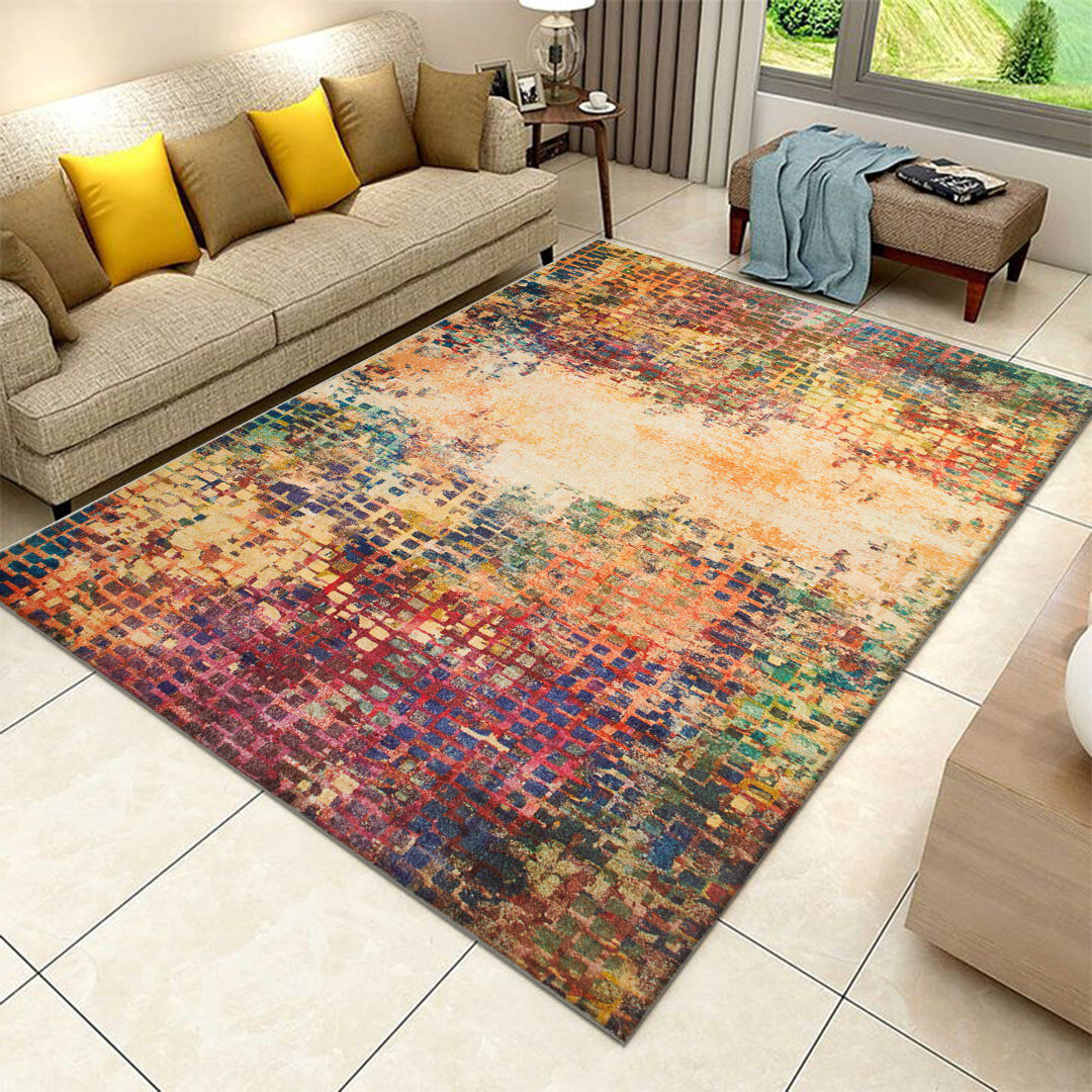 MOONLIGHT BEDDING Rectangle Vintage Look Area Rug VIBRANT Rectangle 200 x 290 cm