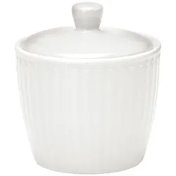 GreenGate Zucker Pott Alice, white