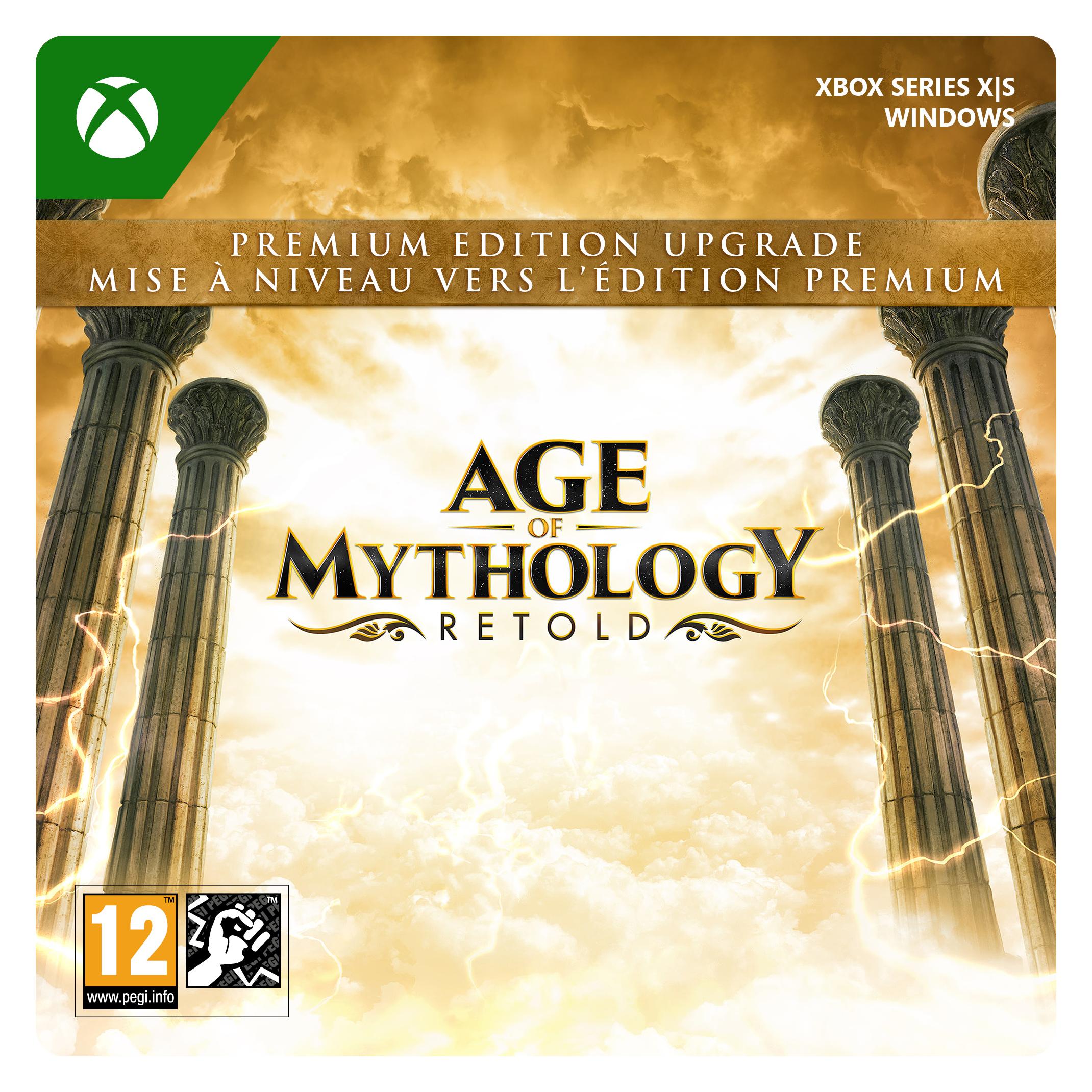 Microsoft Xbox Age of Mythology: Retold - Premium Edition Upgrade Download Code (Xbox One S, Xbox One X, Xbox Series S, Xbox Series X) (7CN-00148)