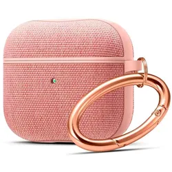 Spigen Urban Fit Case – Polycarbonathülle True-Wireless Kopfhörer, kabelloses Laden, Schlüsselanhänger