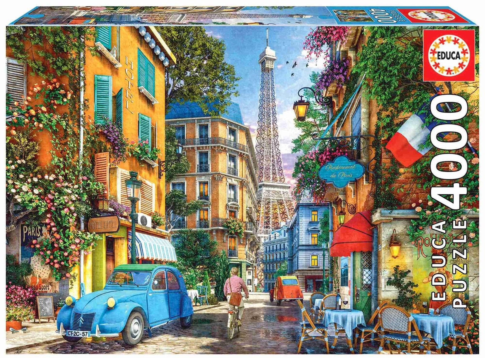 Educa Puzzel De oude stad van Parijs