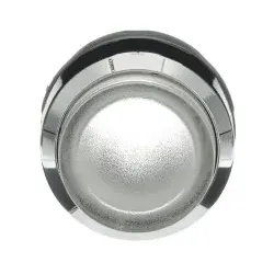 ABB MP3-31C Leuchtdrucktaster, farblos, hoch-tastend, Frontring, Metall verchromt beleuchtbar 1SFA611102R3108