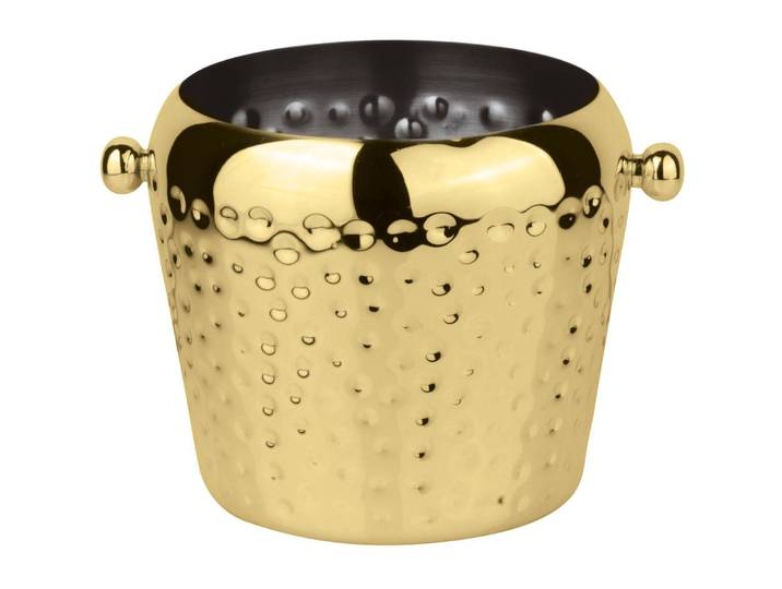 Weinkühler Paderno Gold Edelstahl B 14 cm
