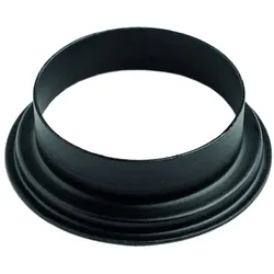 Rutec Projekt Zubehör für LED Einbaustrahler CORU-50(K) - Abblend-Zylinder für Mattglas oder Wabenfilter, Ø 4.8cm, schwarz RUP-PEG206