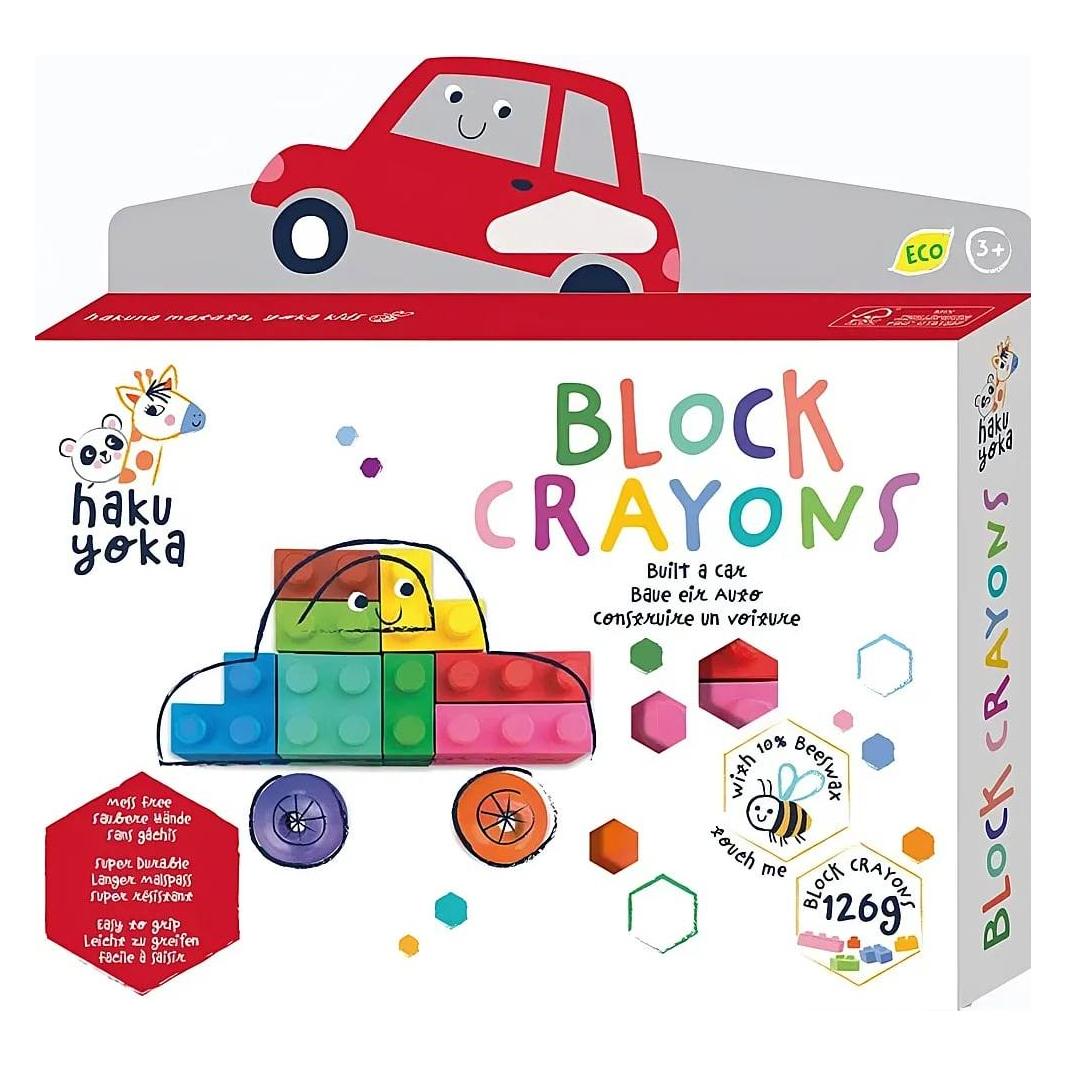 Haku Yoka Block-Wachsmalkreiden Auto (CP223083)