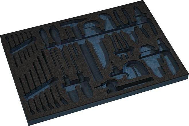 TECWERK Gereedschapsmodule 3/3-module leeg inzetstuk, 44-delig