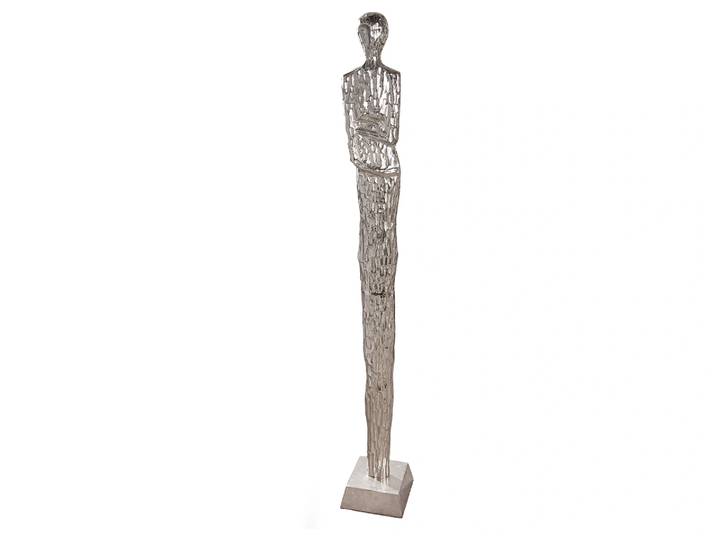 Figur Frau, Salvina, Aluminium, Gold H: 156 cm Gilde