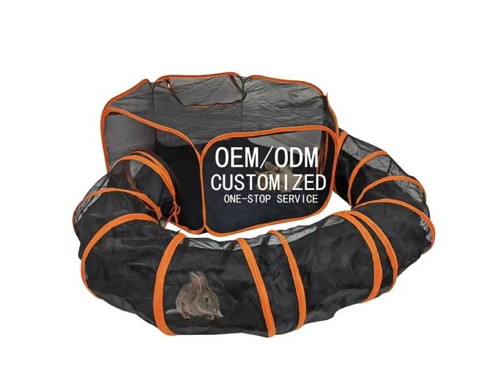 Aire de jeux extérieure pour chat, tente pliable, parc pour chat, Tunnel, jouet Catio